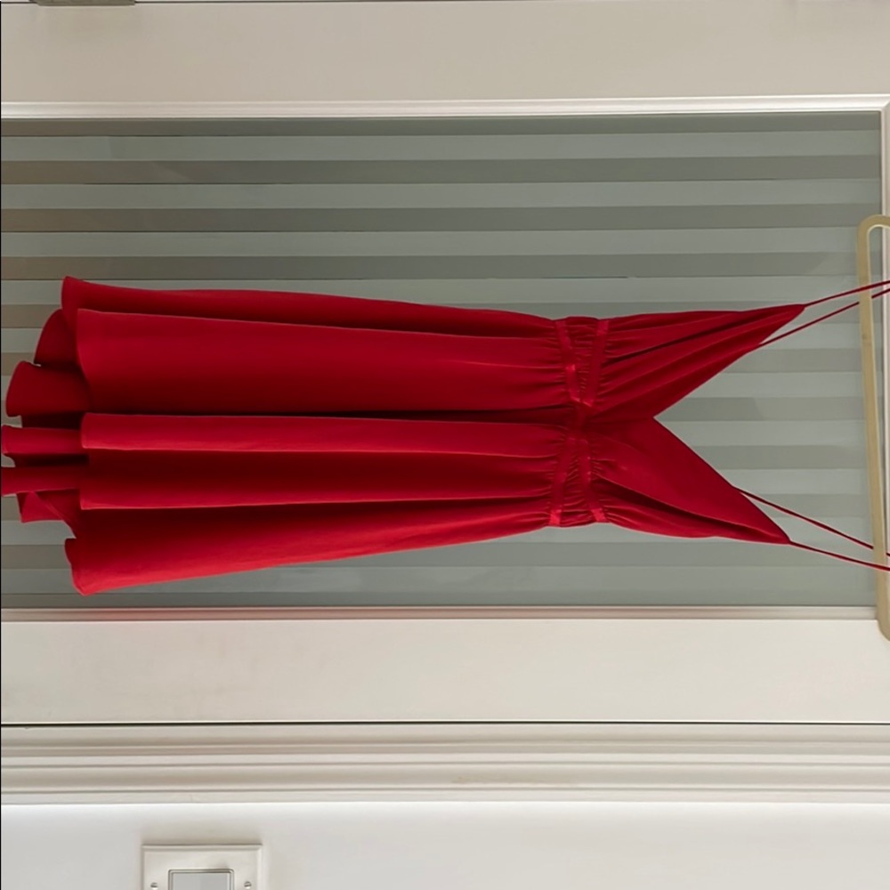 Red dress
